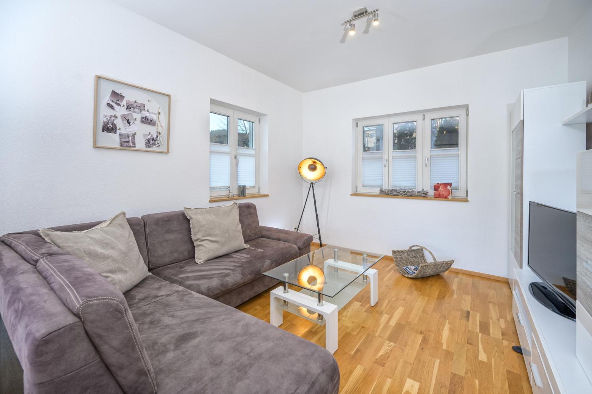 Haus "Bergblick" Ferienwohnung Hochgrat Oberstaufen Mit 2 Schlafzimmer ภายนอก รูปภาพ