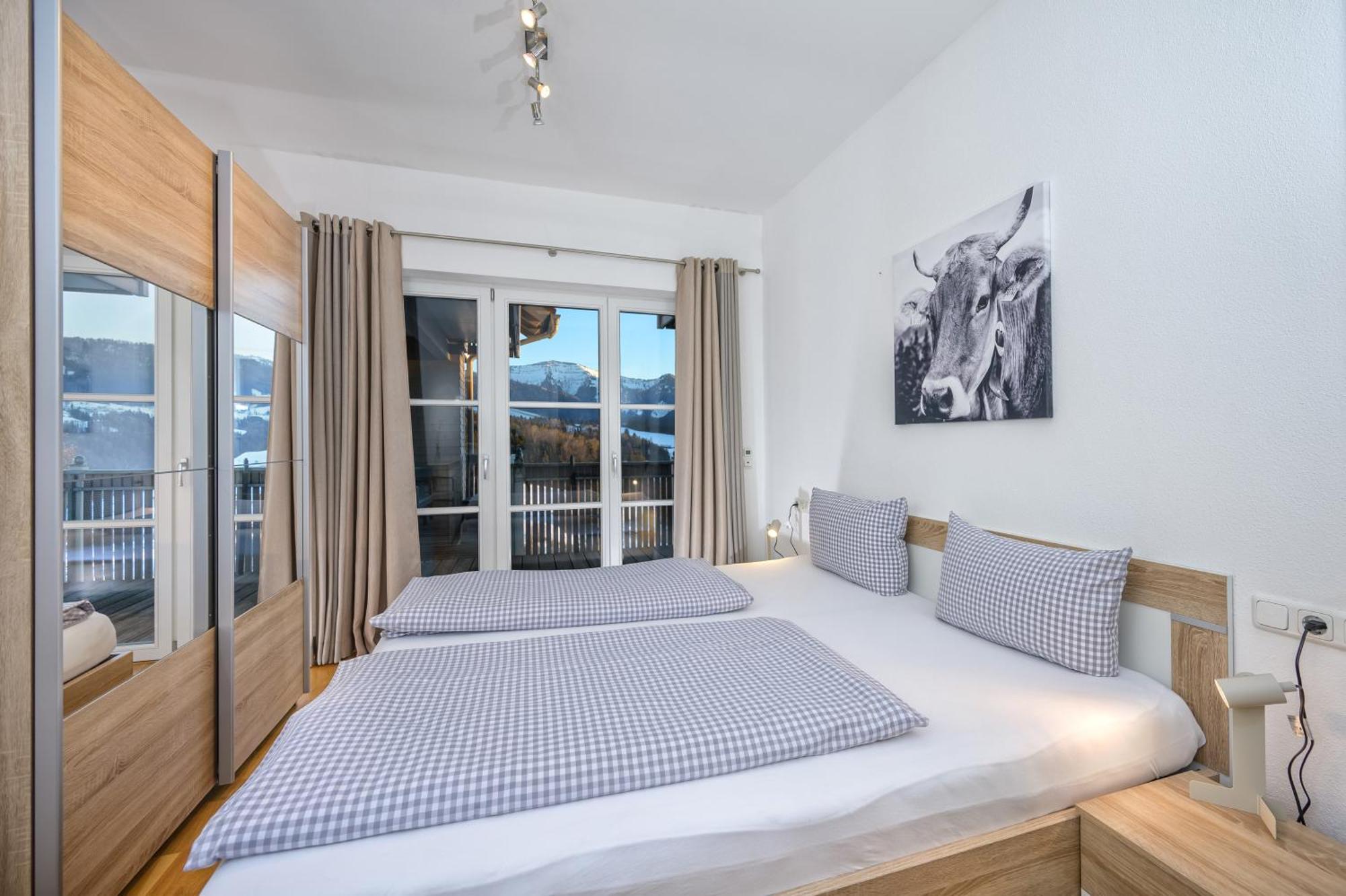 Haus "Bergblick" Ferienwohnung Hochgrat Oberstaufen Mit 2 Schlafzimmer ภายนอก รูปภาพ